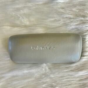 Calvin Klein Hard Shell Eyeglass Case – Durable & Stylish